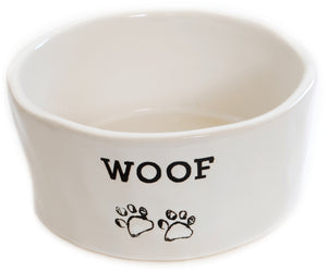 Ceramic WOOF Bowl