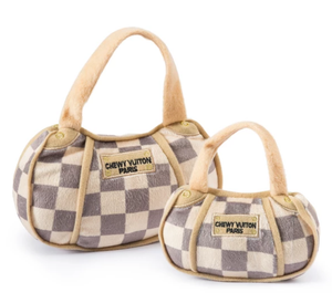 Checker Chewy Vuiton Bag - Lg.