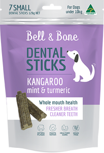 Dental Sticks - Kangaroo and Turmeric - Small