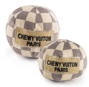 Chewy Vuiton Checker Ball