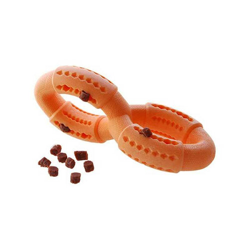 Ruff Play Foam Dental Treat Ring Link Toy