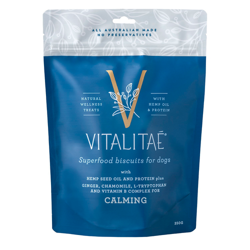 Vitalitae Calming Biscuit Dog Treats 350g