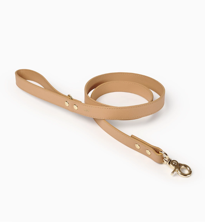 Classic Tan Leather Leash