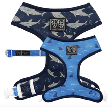 Load image into Gallery viewer, Fintastic: Reversible Dog Harness