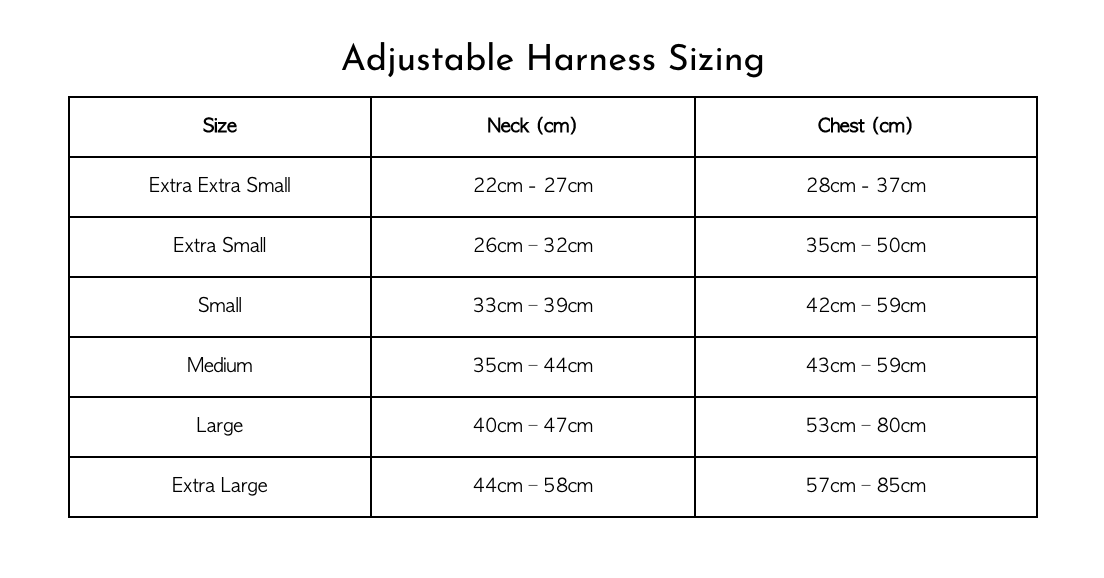 Under The Sea: Adjustable Harness