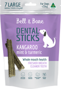 Dental Sticks - Kangaroo and Turmeric - Large
