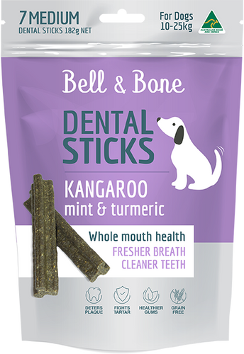 Dental Sticks - Kangaroo and Turmeric - Medium