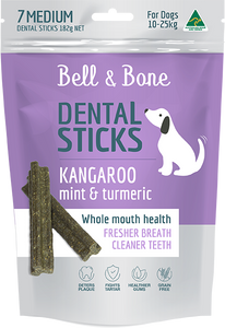 Dental Sticks - Kangaroo and Turmeric - Medium